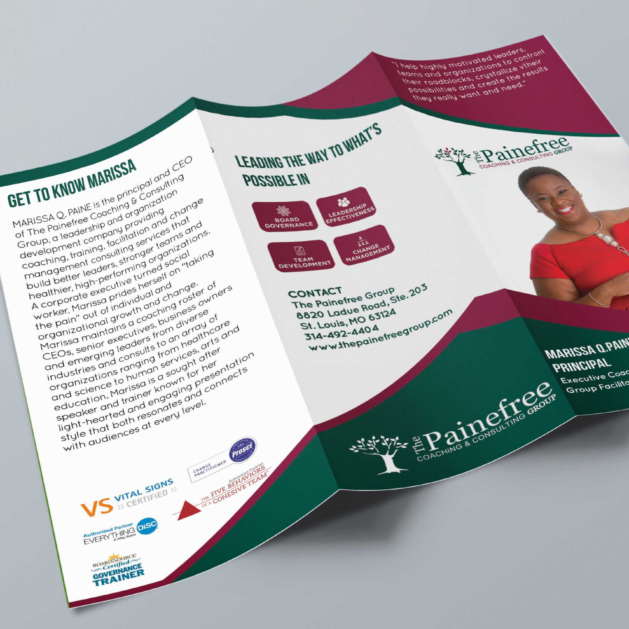 marissa q paine brochure for portfolio