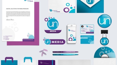 uncommon chick media brand design